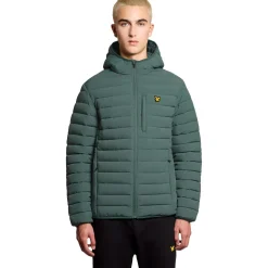 Lyle & Scott  Sports Lightweight Puffer jas heren silver pine