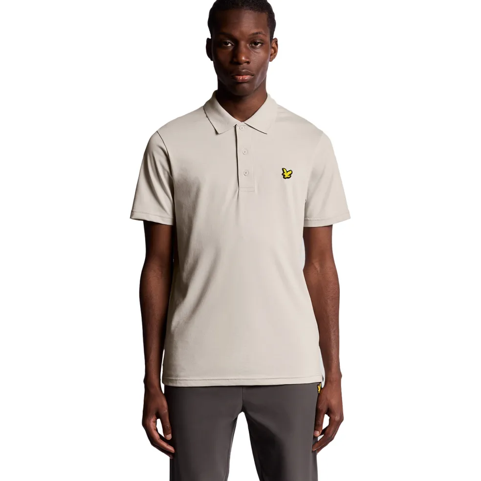Lyle & Scott Sports polo heren chateau gray