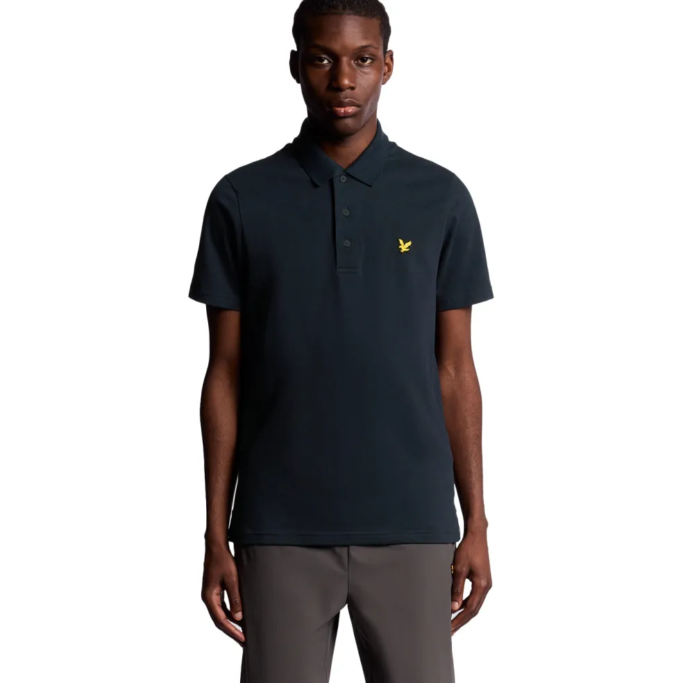Lyle & Scott Sports polo heren dark navy