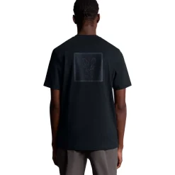 Lyle & Scott Sports Tonal Logo shirt heren dark navy