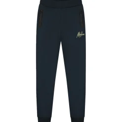 Malelions Counter joggingbroek junior navy bright yellow