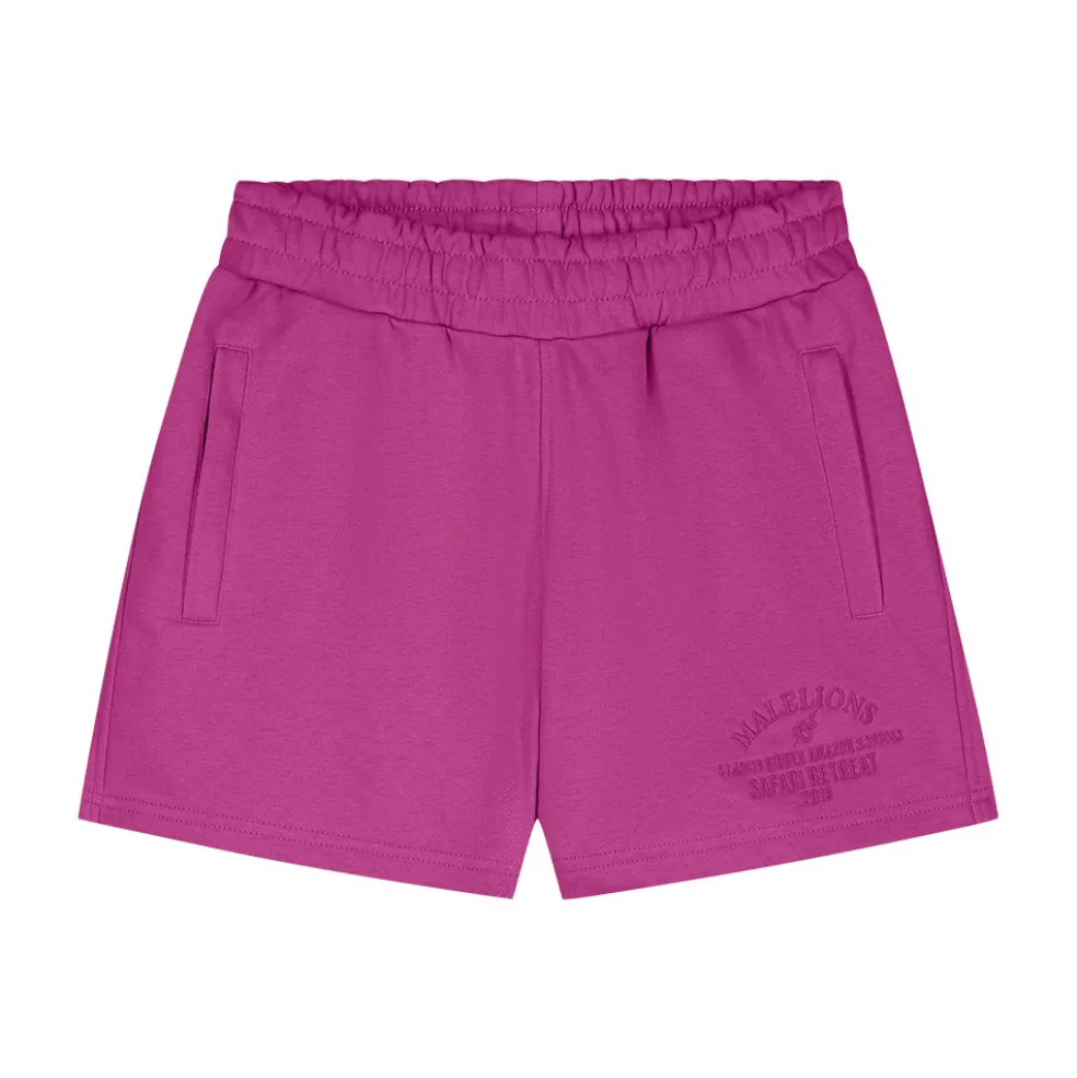 Malelions Hidden Amazon short dames hot pink