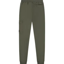 Malelions Nylon Pocket joggingbroek junior moss green