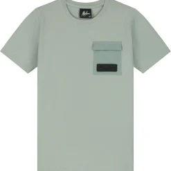Malelions Nylon Pocket shirt junior agave green