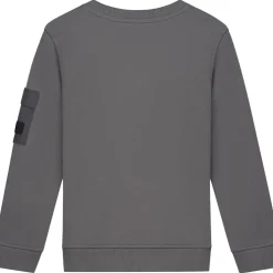 Malelions Nylon Pocket sweater junior anthracite