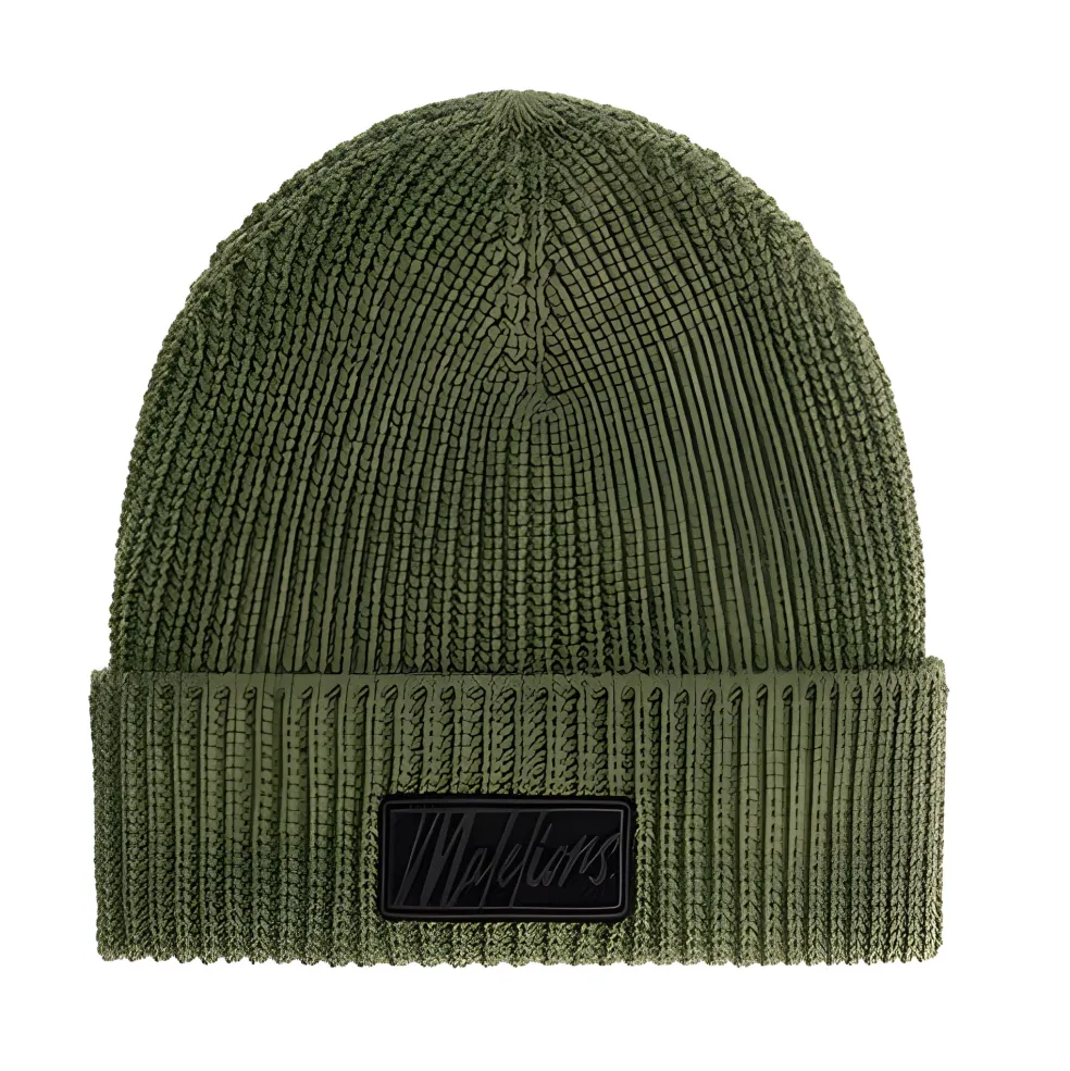 Malelions Ribbed Logo muts heren green