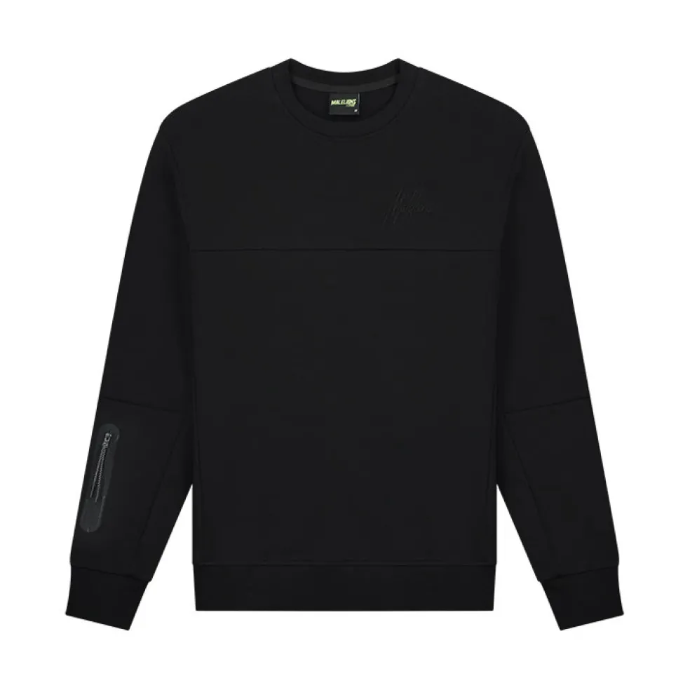 Malelions Sport Counter sweater heren black