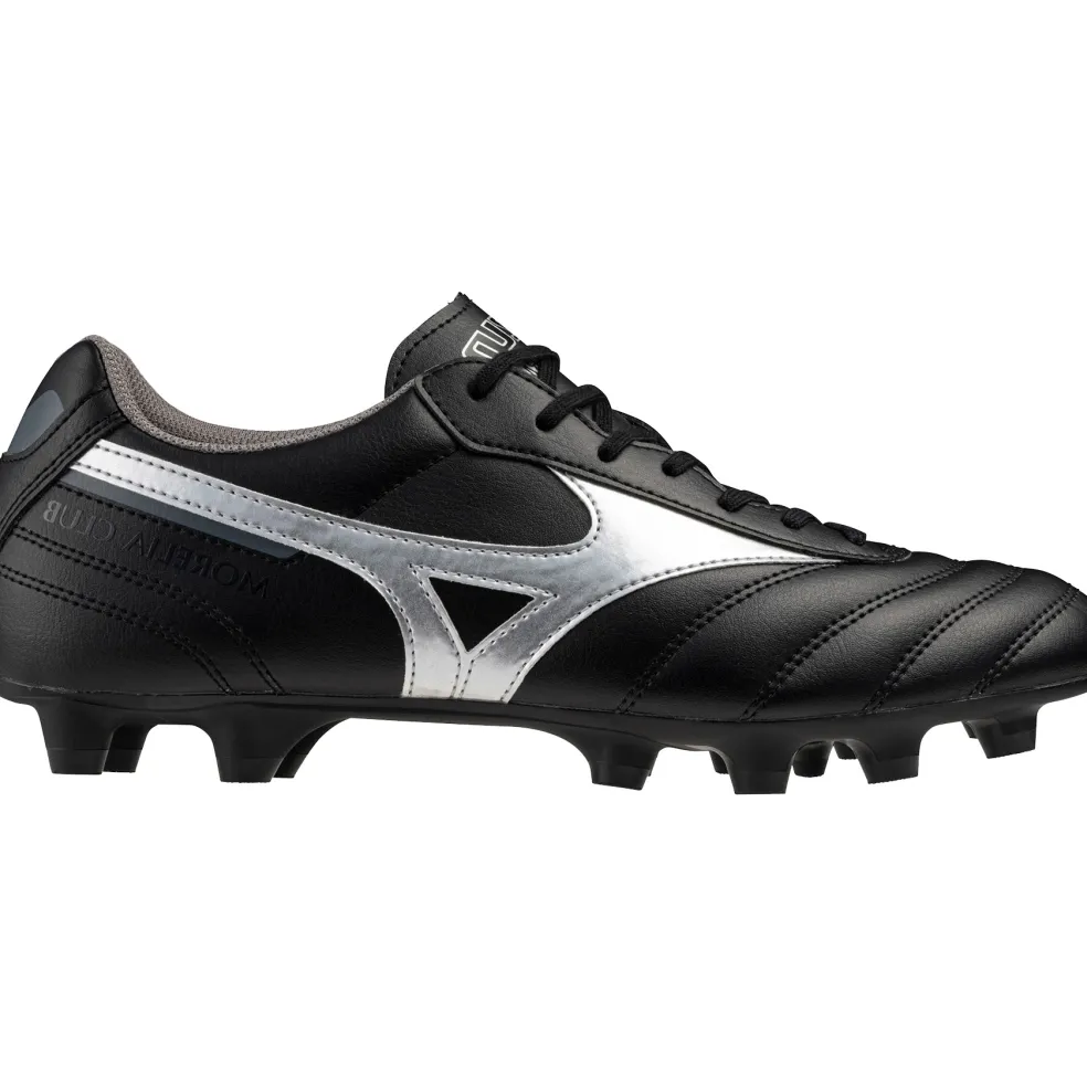 Mizuno Morelia II Club voetbalschoenen heren black galaxy silver dark shadow