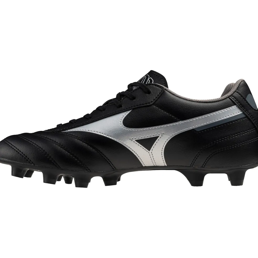 Mizuno Morelia II Club voetbalschoenen heren black galaxy silver dark shadow