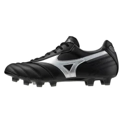 Mizuno Morelia II Pro voetbalschoenen heren black galaxy silver dark shadow