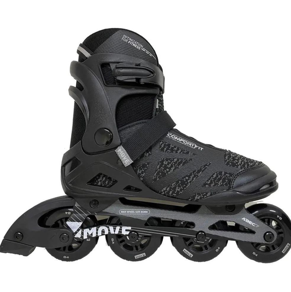 Move SK-8422 inline skates black silver