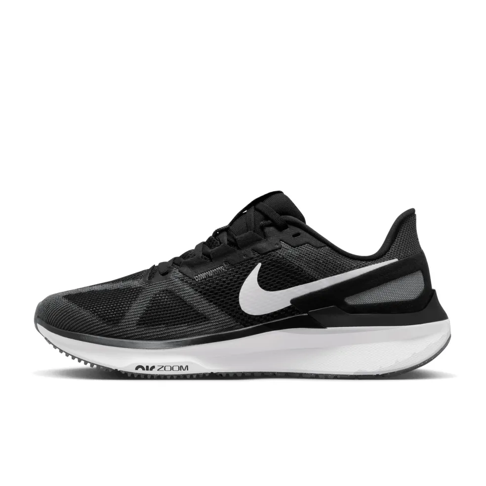 Nike Air Zoom Structure 25 hardloopschoenen heren black white iron grey