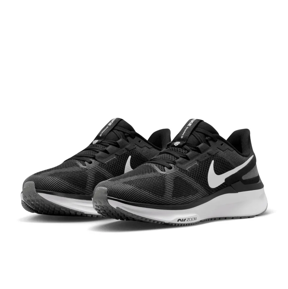 Nike Air Zoom Structure 25 hardloopschoenen heren black white iron grey