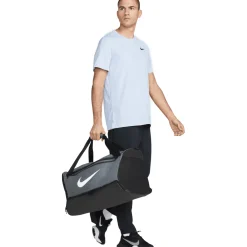 Nike Brasilia 9.5 sporttas iron grey black