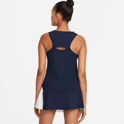 Nike Court Victory tennis tanktop dames obsidian white