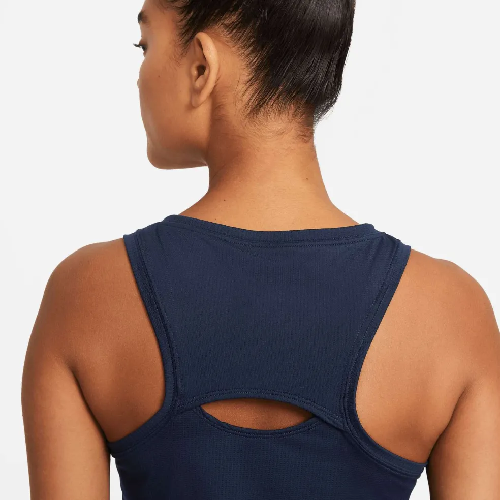 Nike Court Victory tennis tanktop dames obsidian white