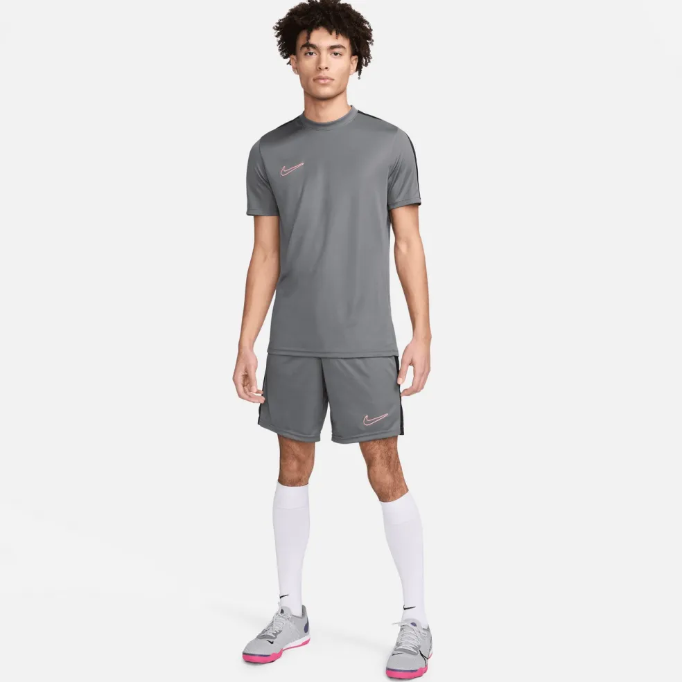 Nike Dri-FIT Academy voetbalbroekje heren iron grey zwart sunset pulse