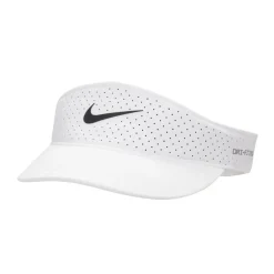 Nike Dri-FIT ADV Ace zonneklep white anthracite black