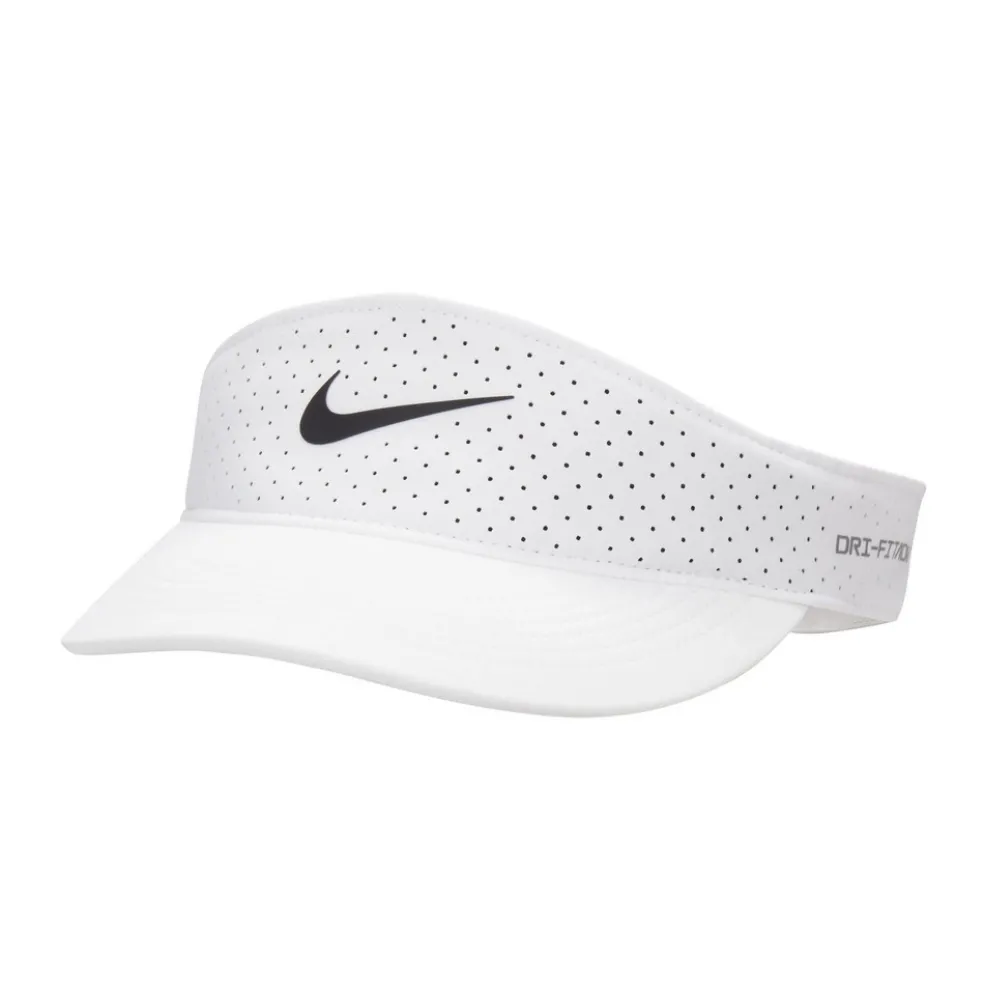 Nike Dri-FIT ADV Ace zonneklep white anthracite black