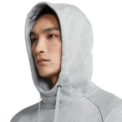Nike Dri-FIT hoodie heren dark grey heather black