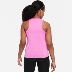 Nike Dri-FIT One tanktop junior playful pink white