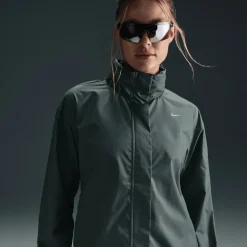 Nike Fast Repel hardloopjack dames vintage green black