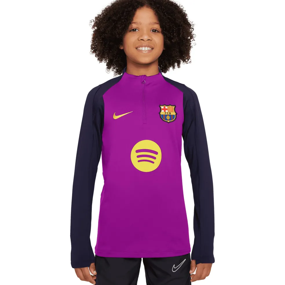 Nike FC Barcelona trainingsshirt junior vivid purple imperial purple imperial purple midwest gold
