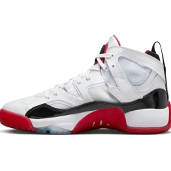 Nike Jumpman Two Trey schoenen heren white gym red black