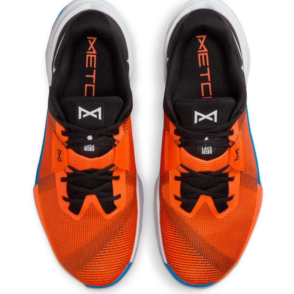 Nike Metcon 10 fitness schoenen heren total orange white photo