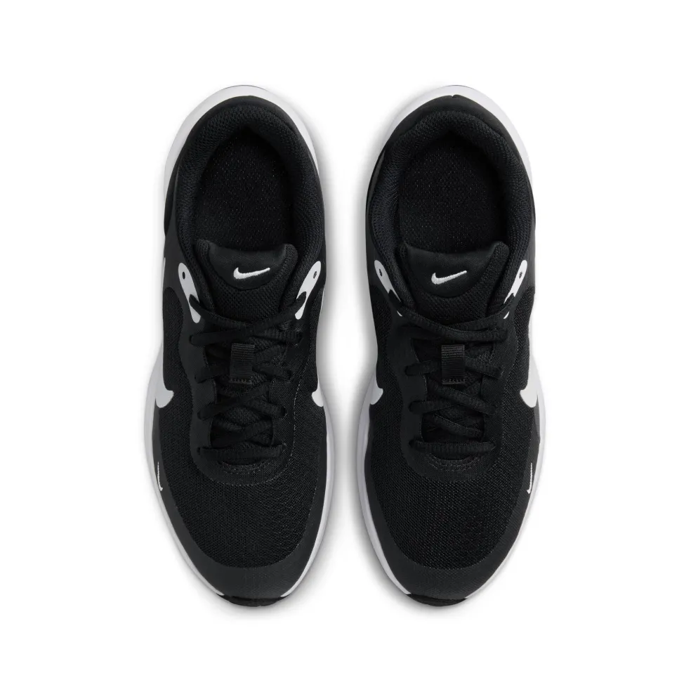 Nike Revolution 7 hardloopschoenen junior black white