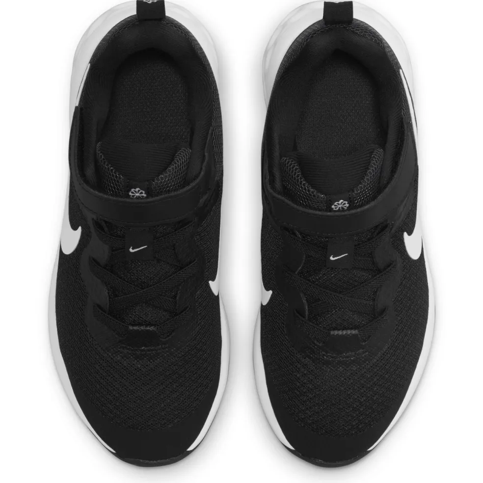 Nike Revolution 6 schoenen junior black dark smoke grey white