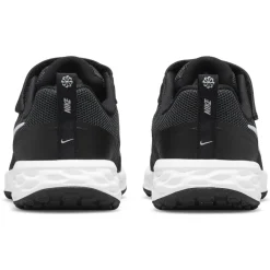 Nike Revolution 6 schoenen junior black dark smoke grey white