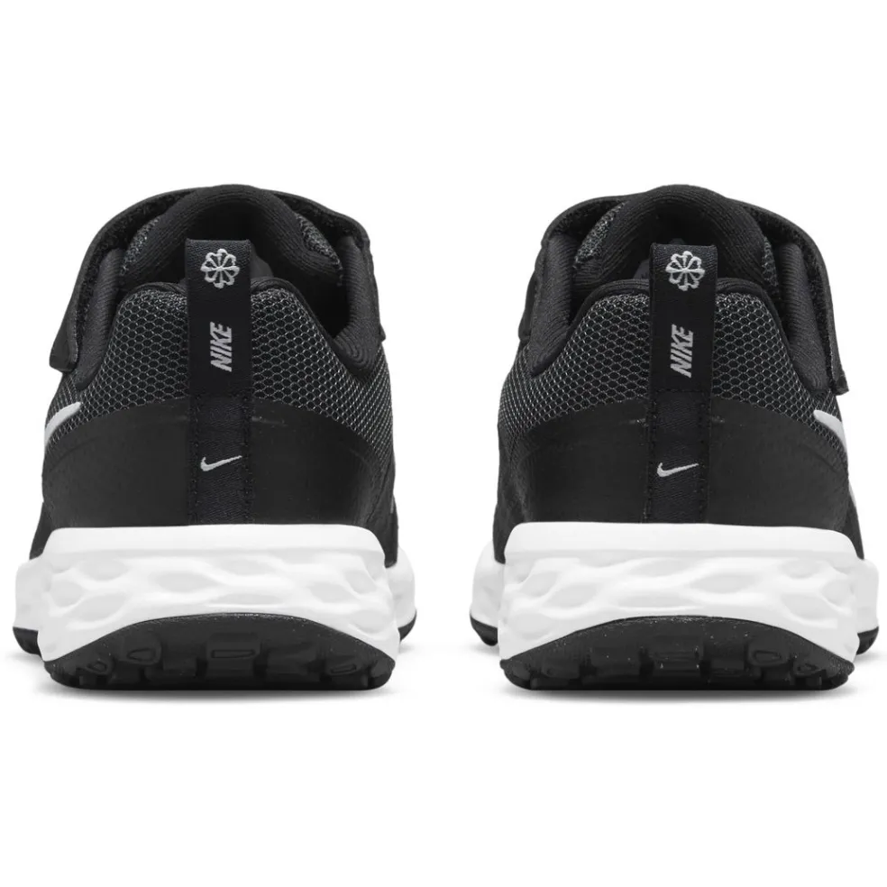 Nike Revolution 6 schoenen junior black dark smoke grey white