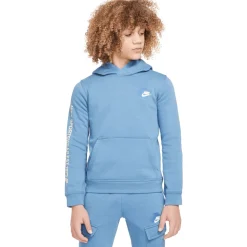 Nike Standard Issue hoodie junior aegean storm