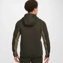 Nike Tech Fleece Windrunner vest heren sequoia medium olive black