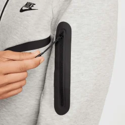 Nike Tech Fleece Windrunner vest heren dark grey heather black