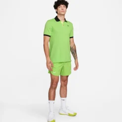 Nike The Nike Rafa tennispolo heren action green light  lemon twist