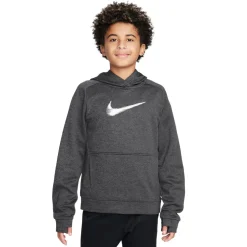 Nike Therma-FIT Multi+ hoodie junioren black anthracite  white