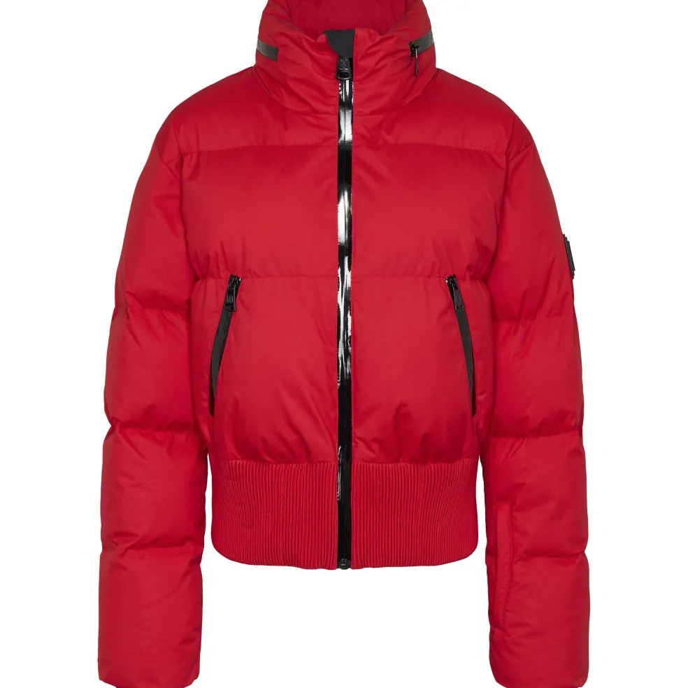 NIKKIE Geneva winterjas dames racing red