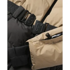 NIKKIE Nateland Contrast winterjas dames hummus