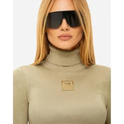 NIKKIE Noroton Shiny sweater dames gold