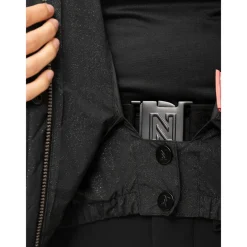NIKKIE Numa Glitter winterjas dames black