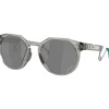 Oakley HSTN Aston Martin Aramco F1 Team zonnebril grey ink
