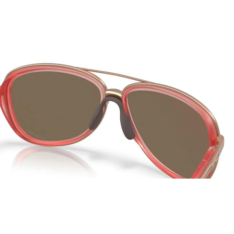 Oakley Split Time zonnebril prizm rose gold matte translucent peach