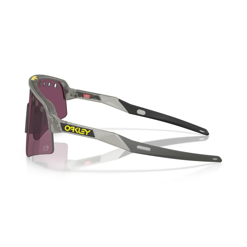 Oakley Sutro Lite Sweep 2025 Tour De France zonnebril prizm road black tour de france matte grey ink