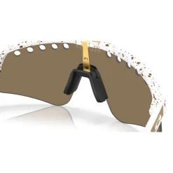 Oakley Sutro Lite Sweep Mathieu Van Der Poel Signature Series zonnebril prizm 24k red gold splatter