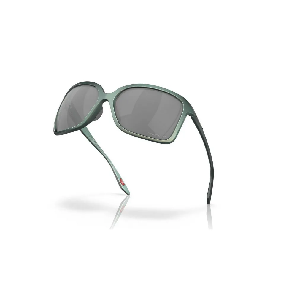 Oakley Wildrye zonnebril dames matte silver blue colorshift