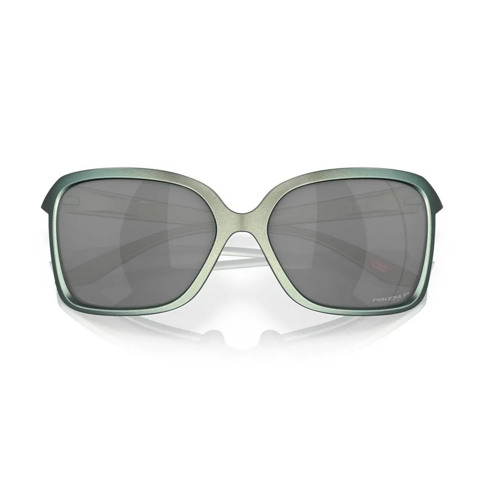 Oakley Wildrye zonnebril dames matte silver blue colorshift