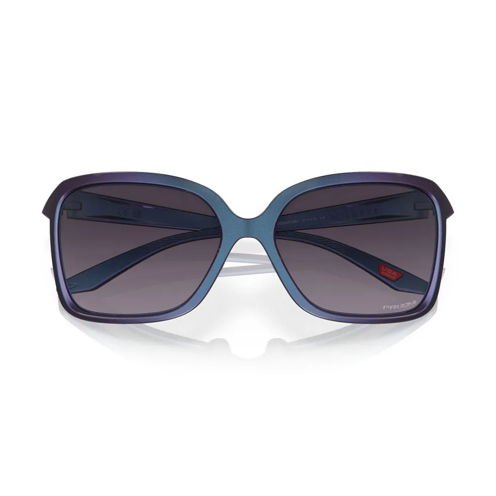 Oakley Wildrye zonnebril dames matte cyan purple colorshift