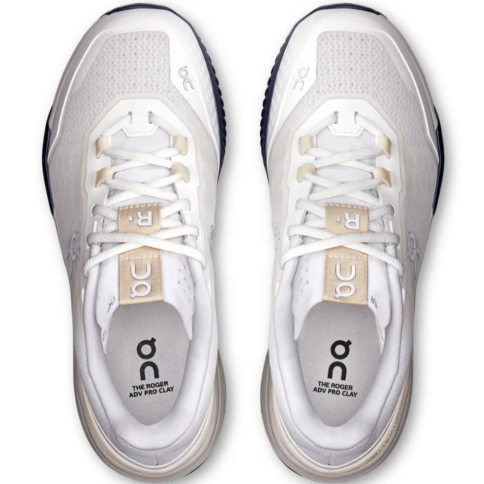 On THE ROGER Advantage Pro Clay tennisschoenen dames white cream